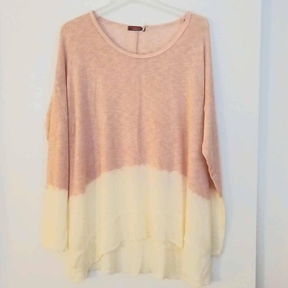 T-Party Lightweight long sleeve sweater